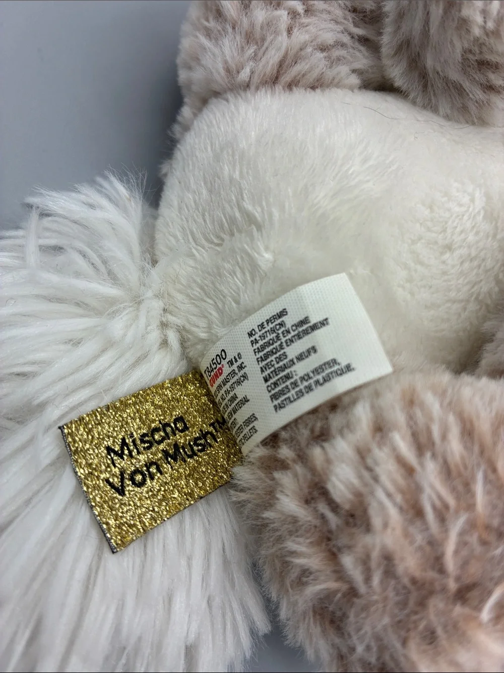3/$10 GUND P.Lushes Pets Plush Fox Stuffed Animal Mischa Von Mush